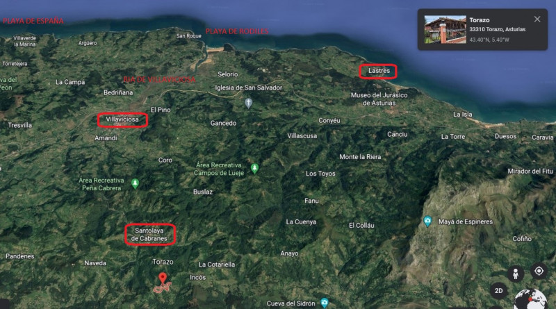 Venta de gran casa de 326m2 a reformar ,con terreno de 800m2 anexo en Torazo, Cabranes